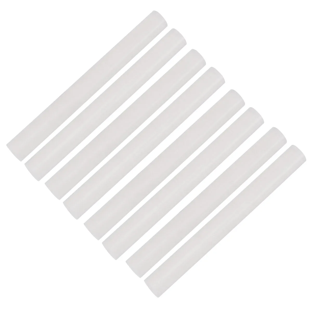 

10Pcs 11x100mm Hot Melt Glue Sticks Transparent Non-Yellowing Strong Adhesive Flexible Odor-Free for DIY Crafts Wood Metal Glass