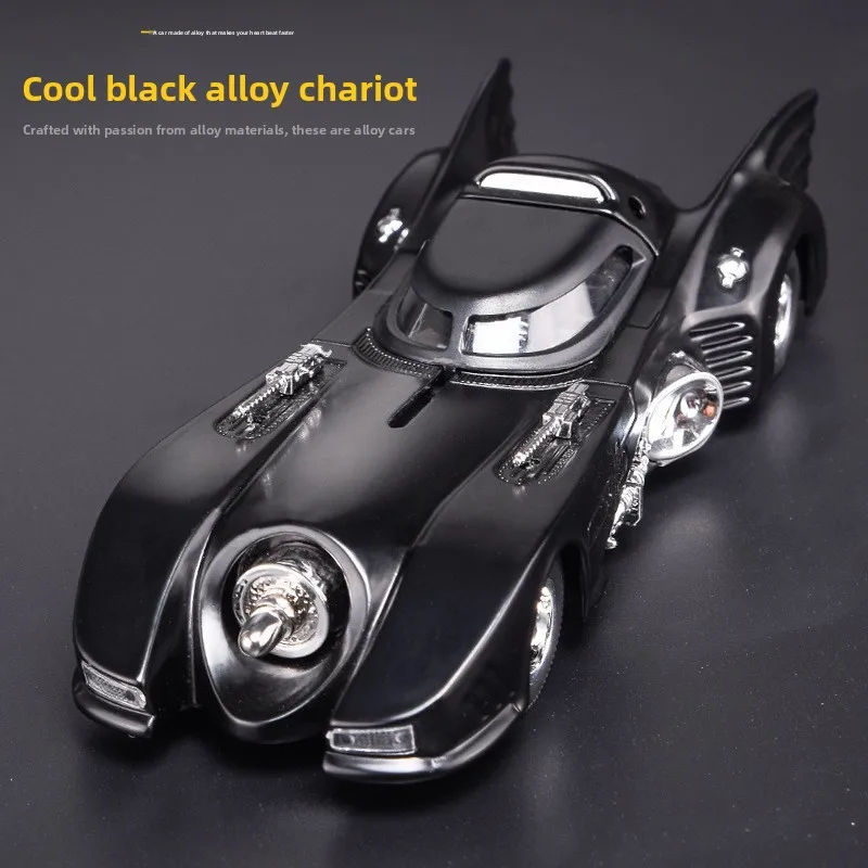 Golden Kangaroo 1:32 Simulation Classical Bat Classic Car Children's Sound and Light Pull Back Toy Car Model