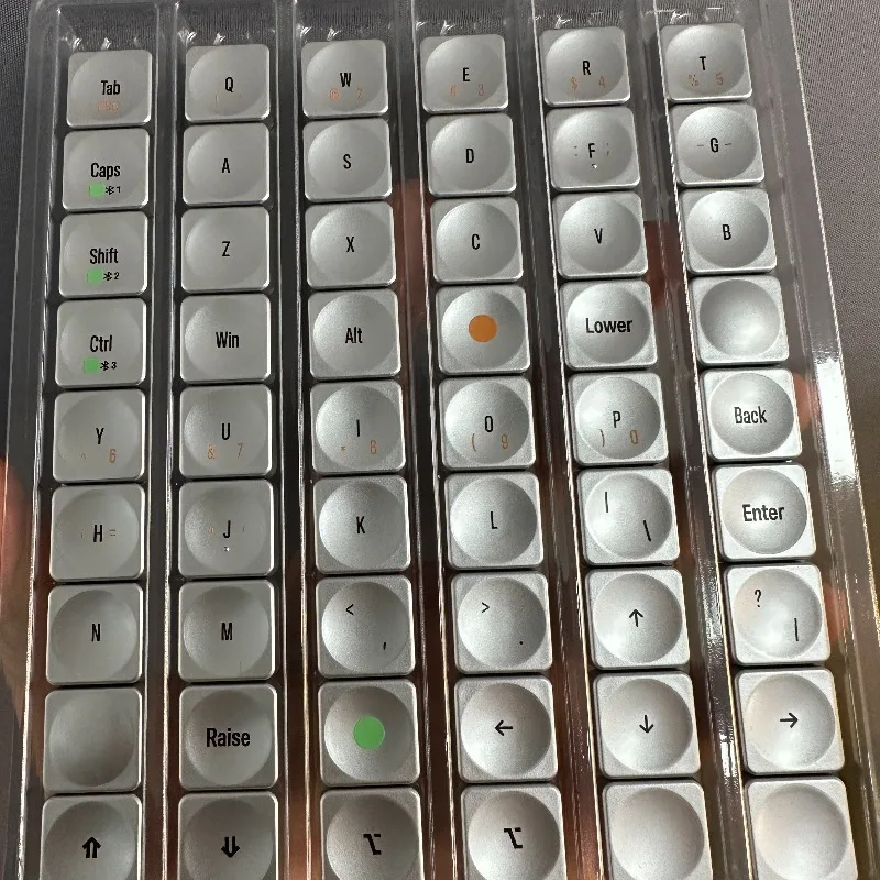 Suitable for Cornix, freely matched with cross core low shaft LAK, LCK low shaft keycaps