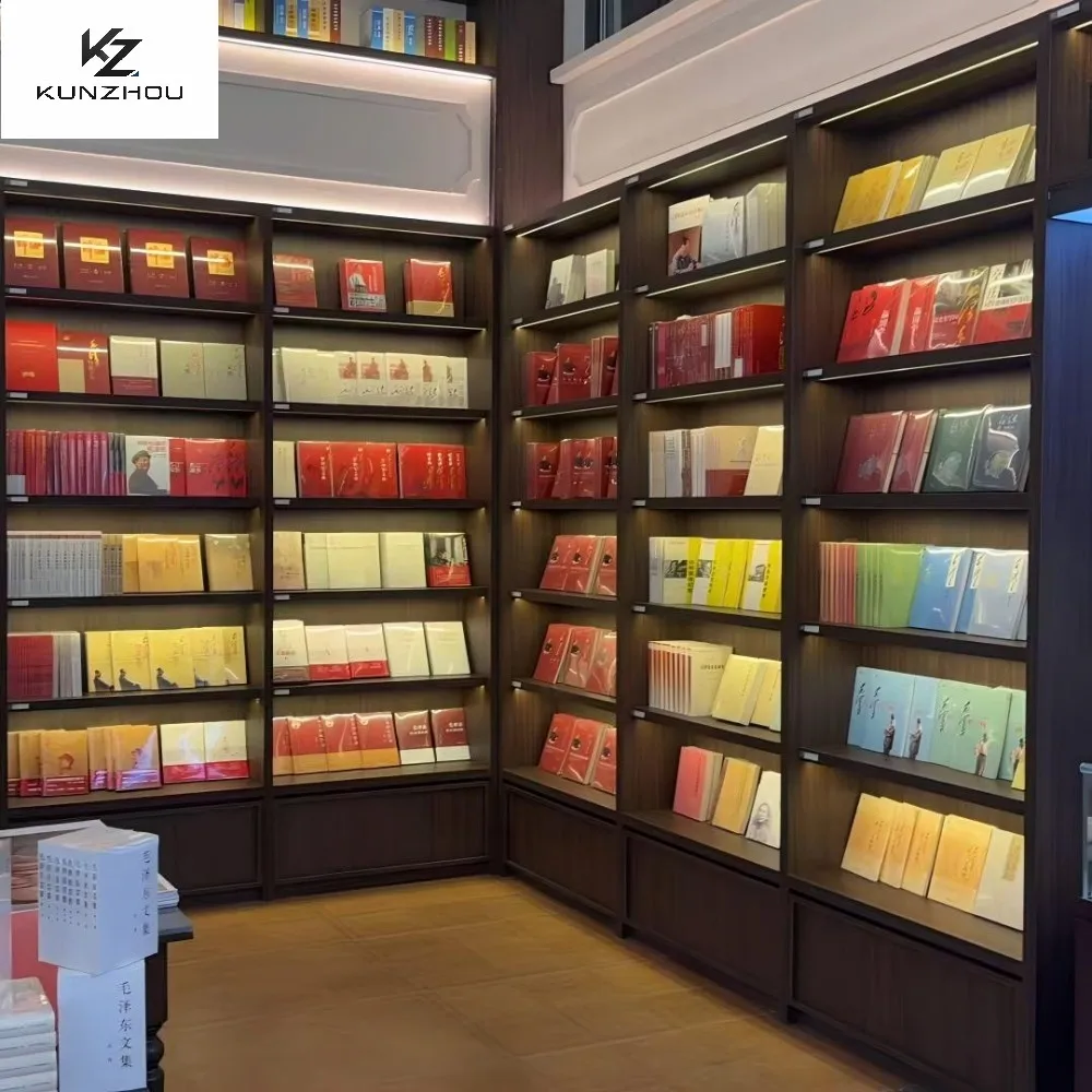 Customized multi combination bookshelf with storage cabinet, high-rise bookshelf