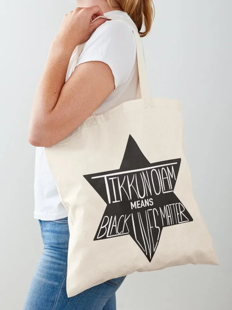 

What tikkun Olam means Tote Bag shopper bag women canvas Customizable tote bag Handbags women personalized tote