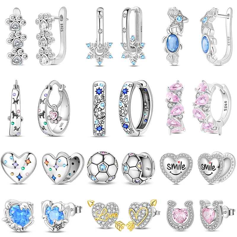 New New 925 Sterling Silver Sparkling Starlight Pet Claws Women Earrings Brilliant Wedding Engagement Star Earrings Jewelry Gifts - Aliexpress Deal