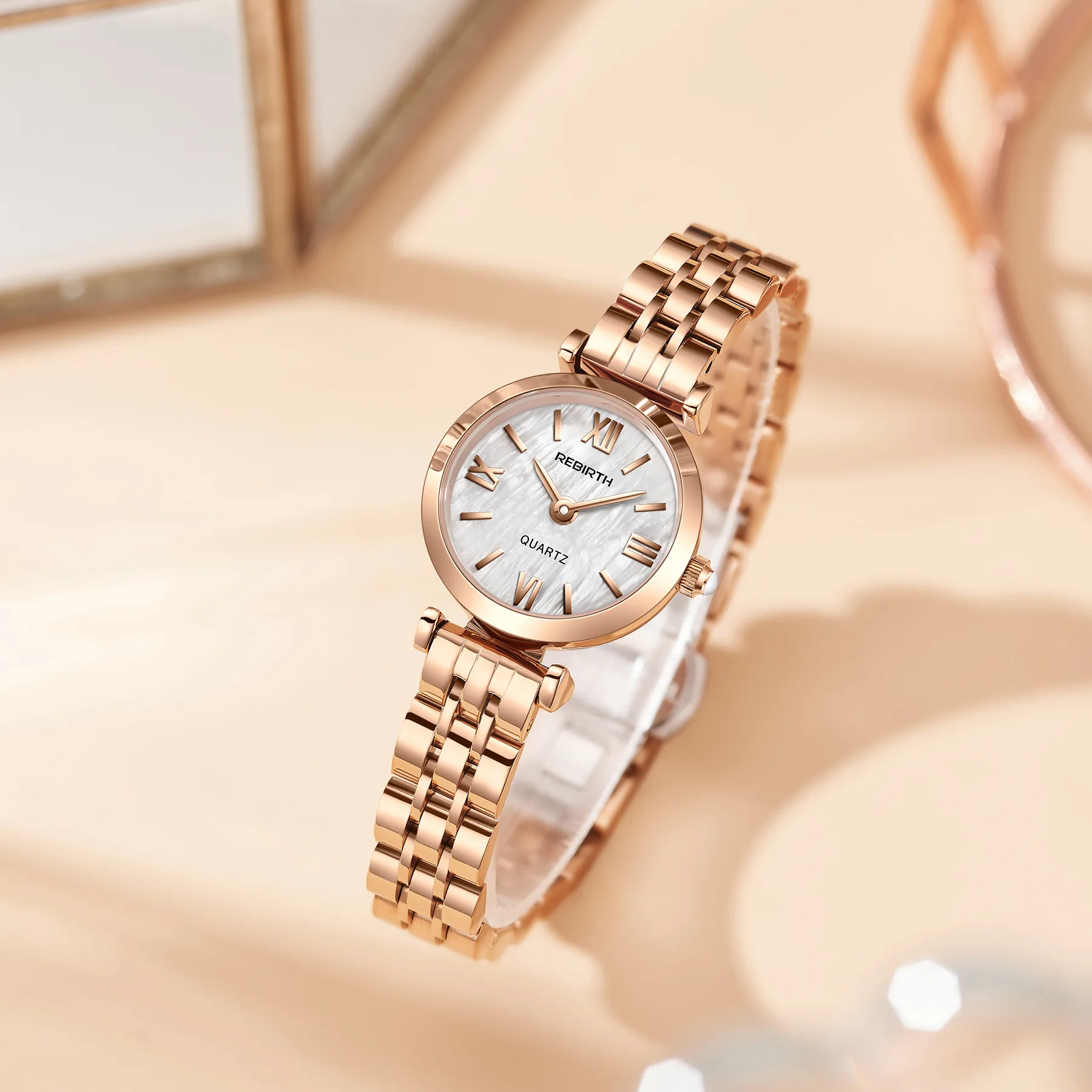 Orologio da donna di lusso Orologio da polso al quarzo da donna con quadrante in acciaio inossidabile impermeabile alla moda delle migliori marche Montre Femme Bellissimo