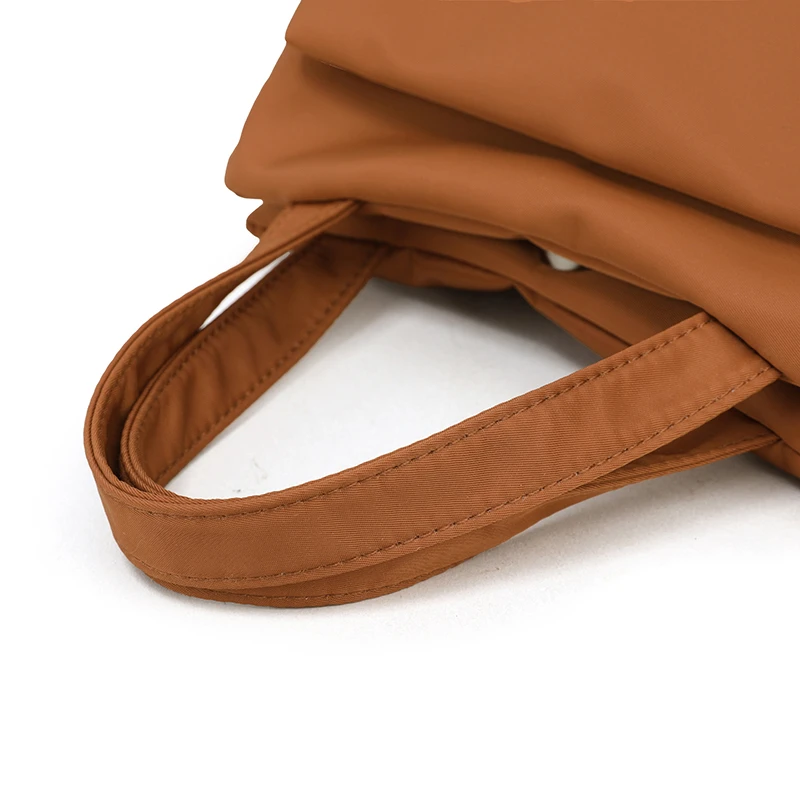 Vintage Nylon Umhängetasche für Damen, Retro-Mode Schulterhandtasche, leichte Handtasche, Trendige Alltags-Pendler-Accessoire – Detail 8