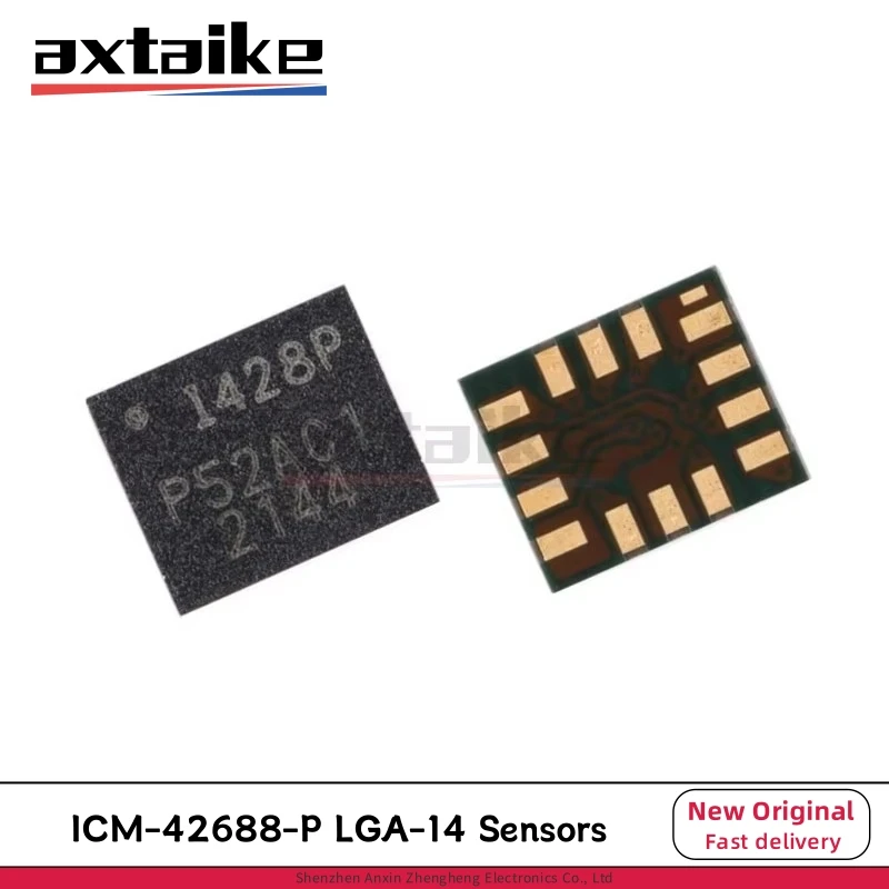 

ICM-42688-P I428P 1428P LGA-14 SMD ICM-42688 ICM42688 High Precision 6-Axis 3-axis Gyroscope 3-axis Accelerometer Sensors
