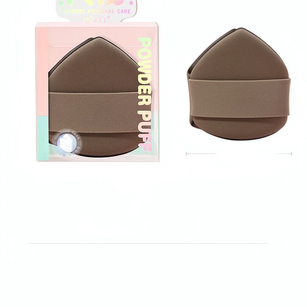 Professional Makeup Puff Brown Cosmetic Sponge For For Trikeel Foundation Cushion Smooth Blending Tool Face Beauty Applicator