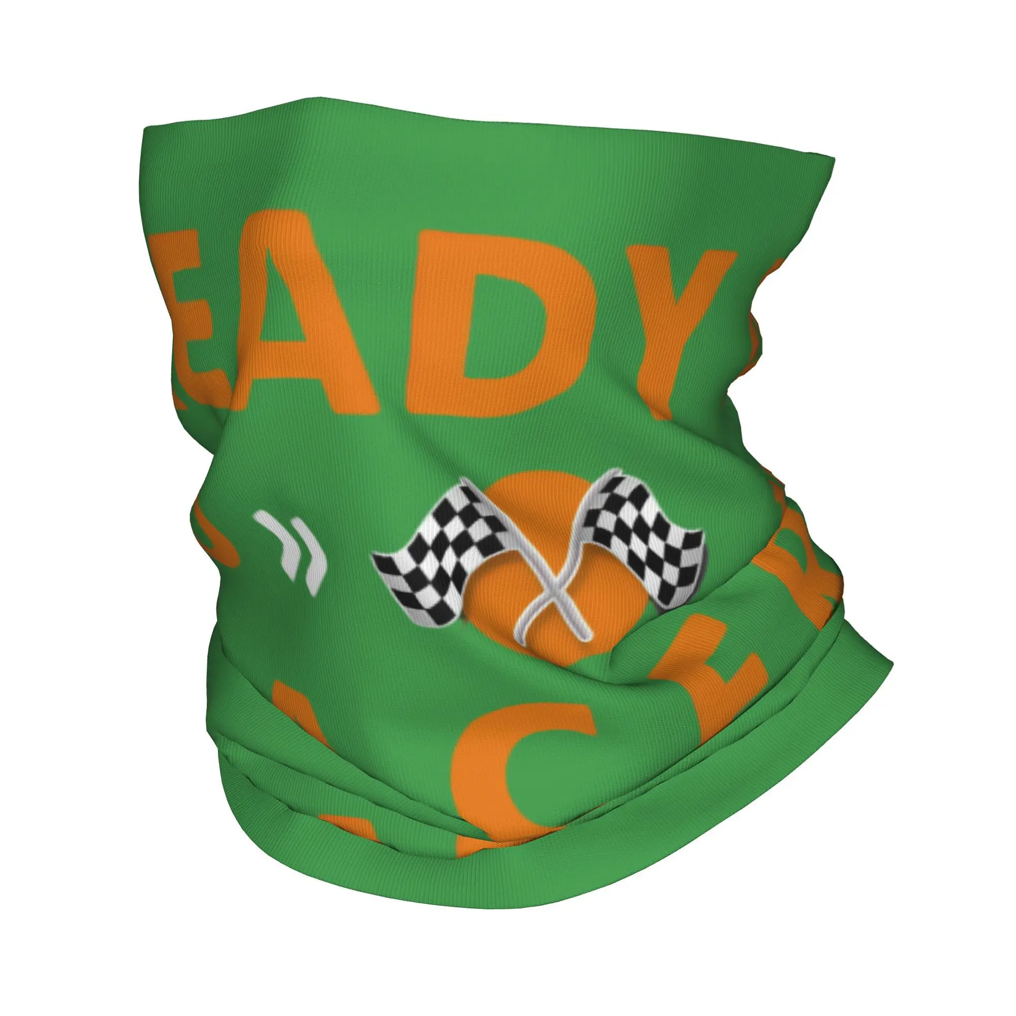 

Custom Ready To Race Motor Winter Headband Neck Warmer Men Women Hiking Camping Tube Scarf Bike Classical Face Bandana Gaiter