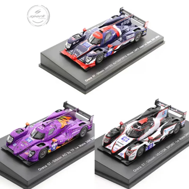 

In stock 1:64 2024 Le Mans 24H Endurance Racing LMP2 class die-cast alloy car model, boys' toy, adult collectible ornament.