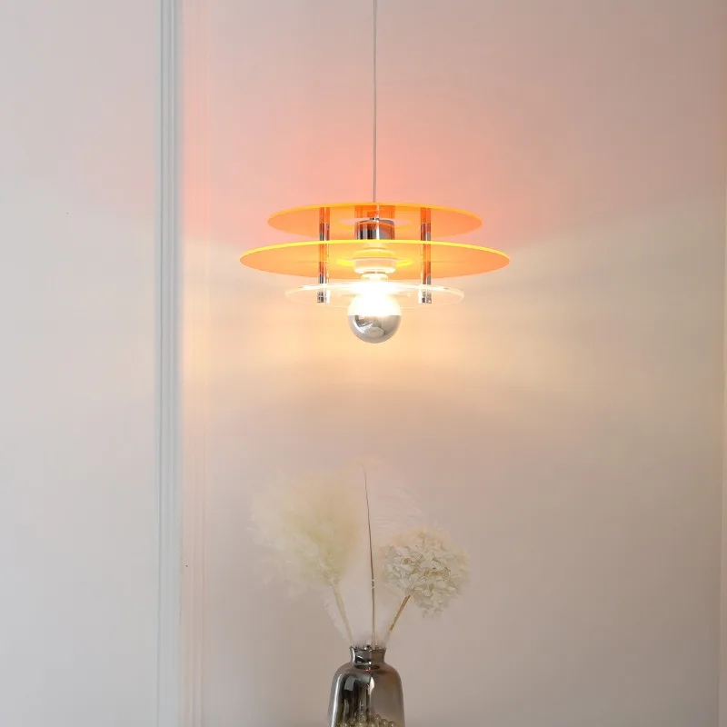 LED Restaurant Pendent Lamp Bauhaus Dining Table Bar Counter Study Bedroom Bedside Light Home Decoration Atmosphere Lighting