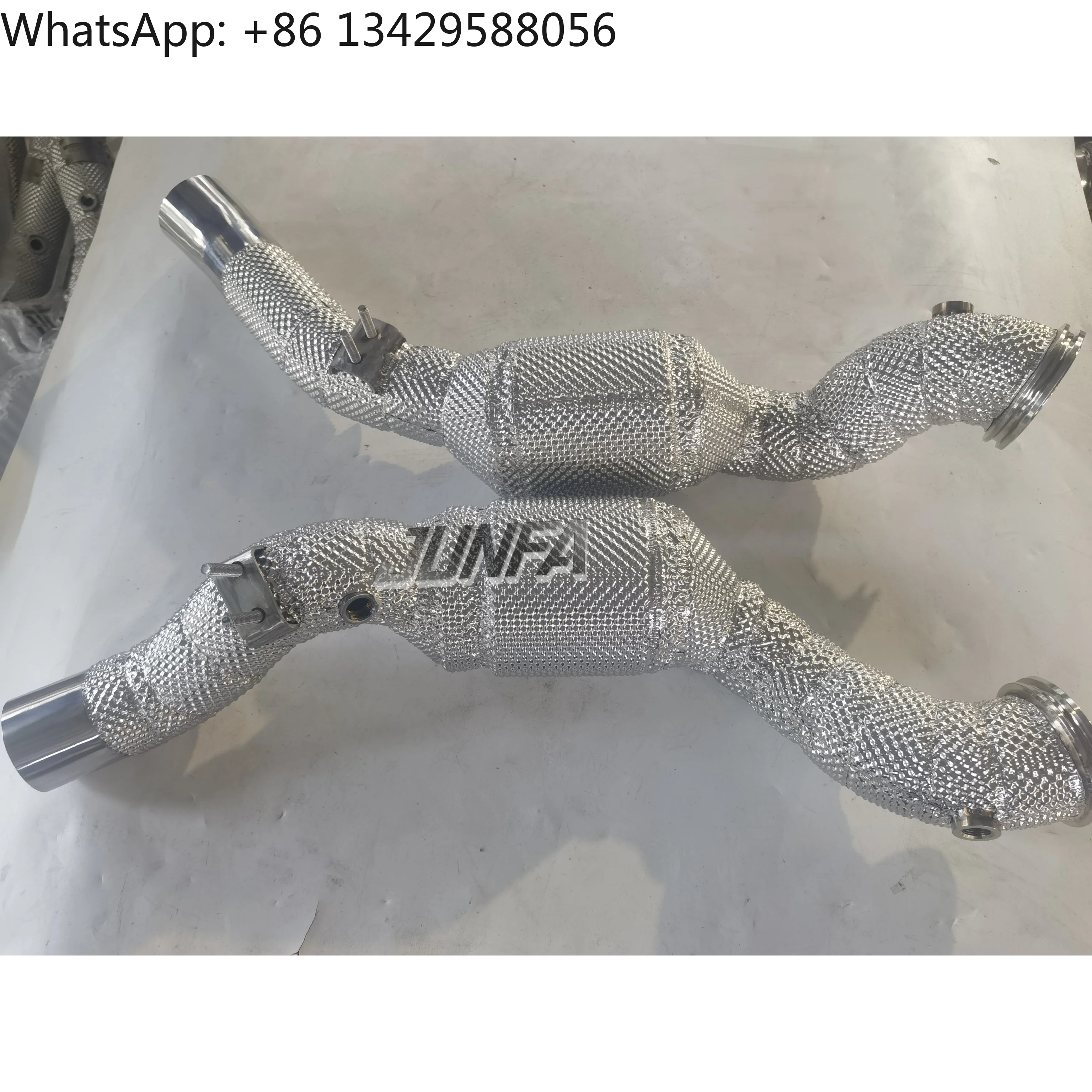 

Stainless Steel Exhaust Downpipe Suitable for Maserati Levante 3.0T 2020-2023 High-temperature Resistant Automotive Exhaust