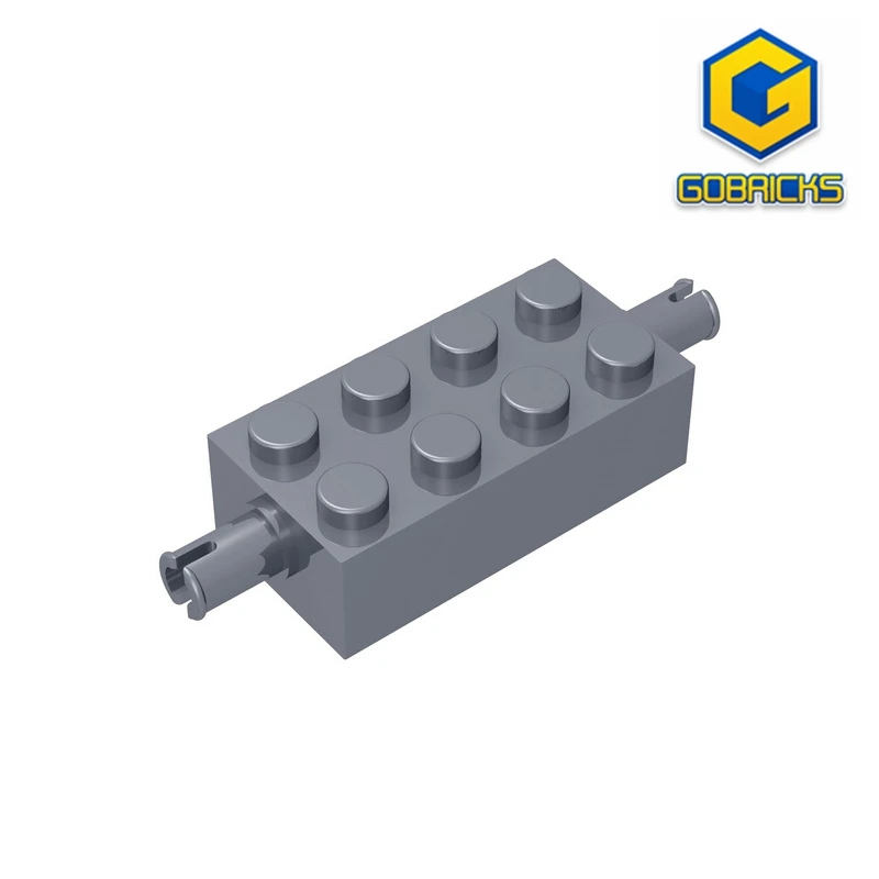 Gobricks GDS-955 Ziegel, modifiziert 2x4 mit Stiften kompatibel mit Lego 6249 DIY pädagogische Bausteine technisch