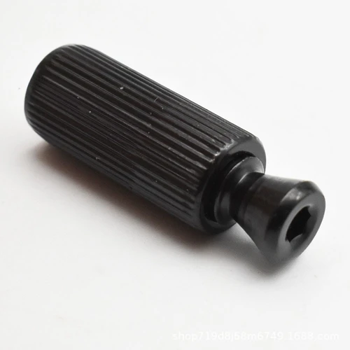 Imagen 2 del producto Floyd Rose Tremolo Bridge Postes de borde de cuchillo de 10 mm con tornillos de ajuste de altura, piezas de repuesto del sistema de bloqueo doble