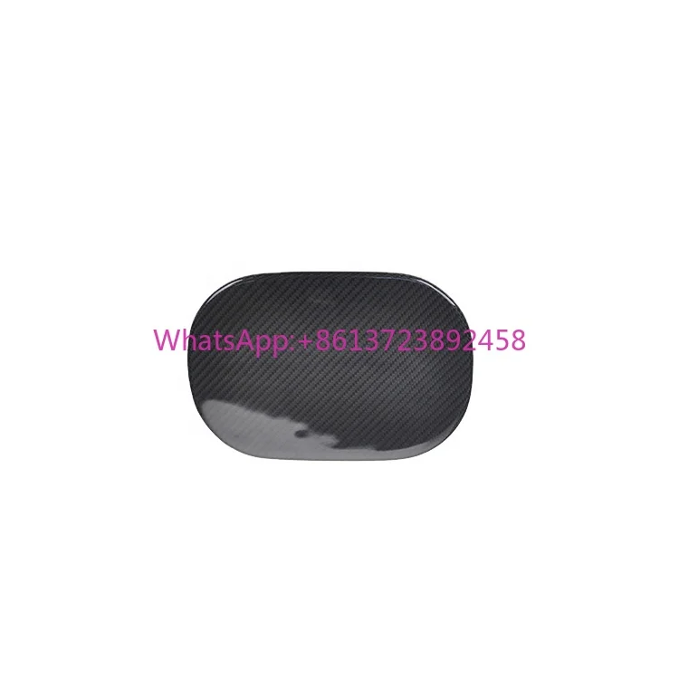 

Real Dry Carbon Fiber Car Fuel Tank Gas Cover Fuel Oil Box Cover Trim Fit for Land Rover Range Rover 2013-2017