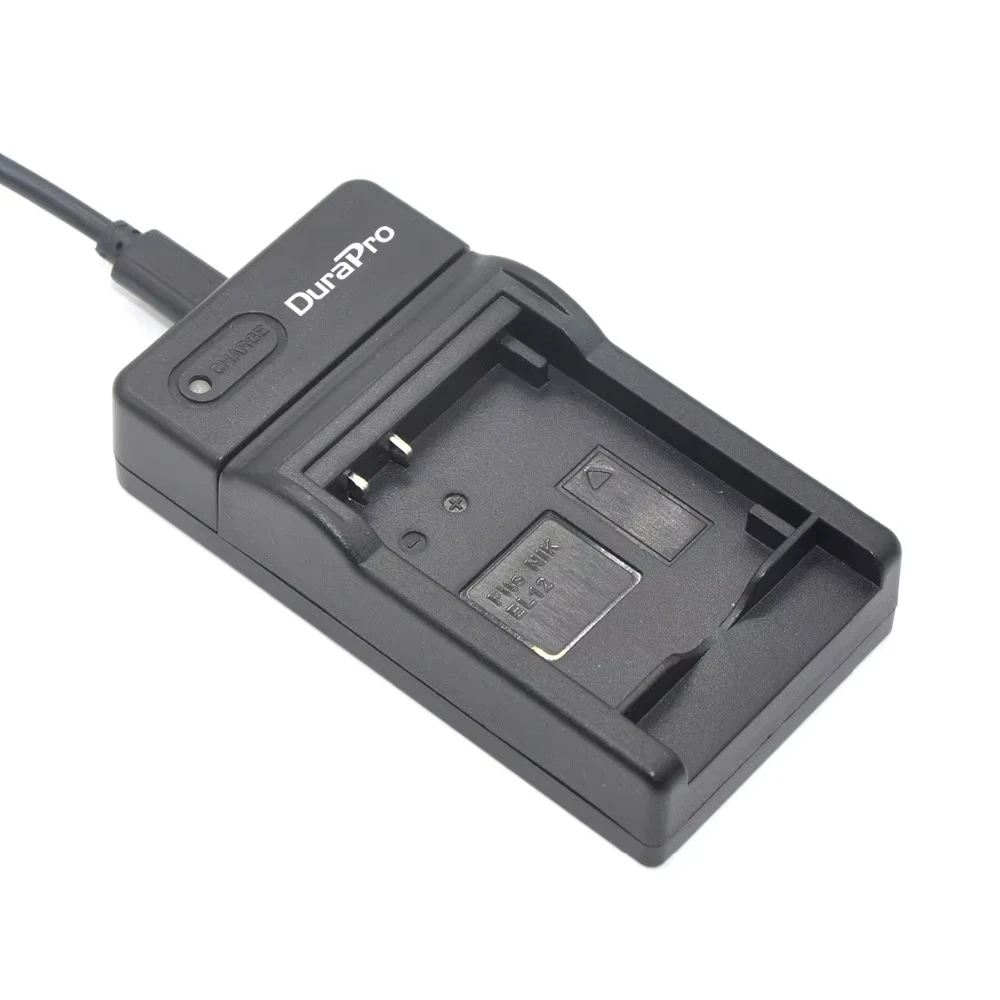 EN-EL12 Battery Charger For Nikon Coolpix A1000, B600, AW130, AW110, AW100, A900, W300, S1200pj, S9900, S9700, S9500, S9400