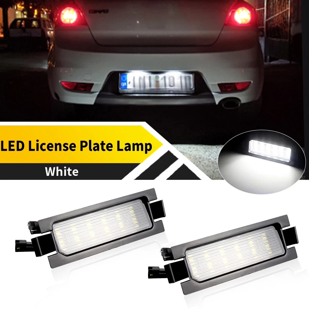 

2 шт. OEM светодиодные лампы для номерного знака для Hyundai i30 CW (GD) 2011-2019 I30 5D Hatchback Wagon 2013-2014 Accent 2011-2017