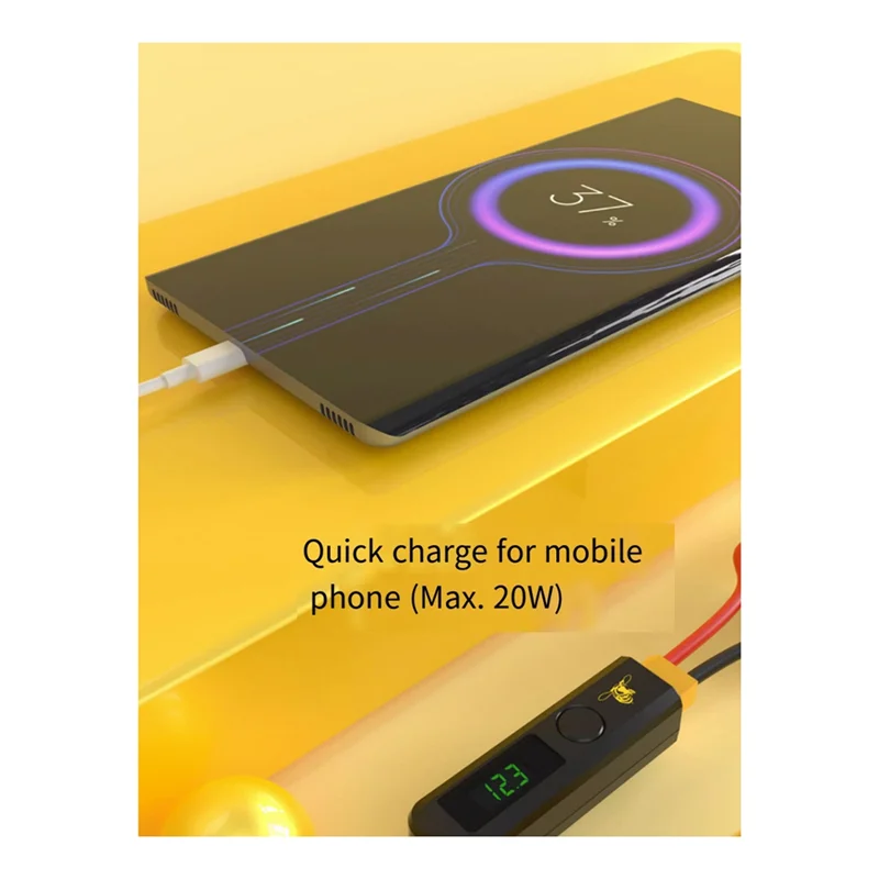 

-A96Z Для очков Speedybee Кабель BEC Очки Fordji V2 Вход 3S-6S, повышенная стабильность мощности