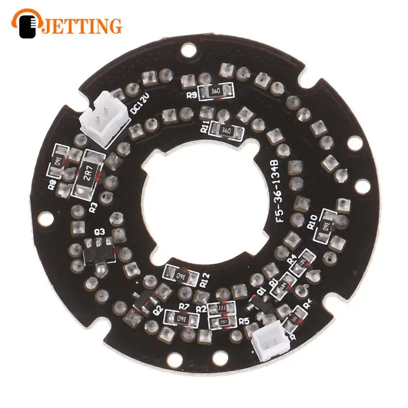 IR 36 LED Light Board 850nm Infrared Lamp Board Module for Day Night Vision Camera Security Camera High Definition