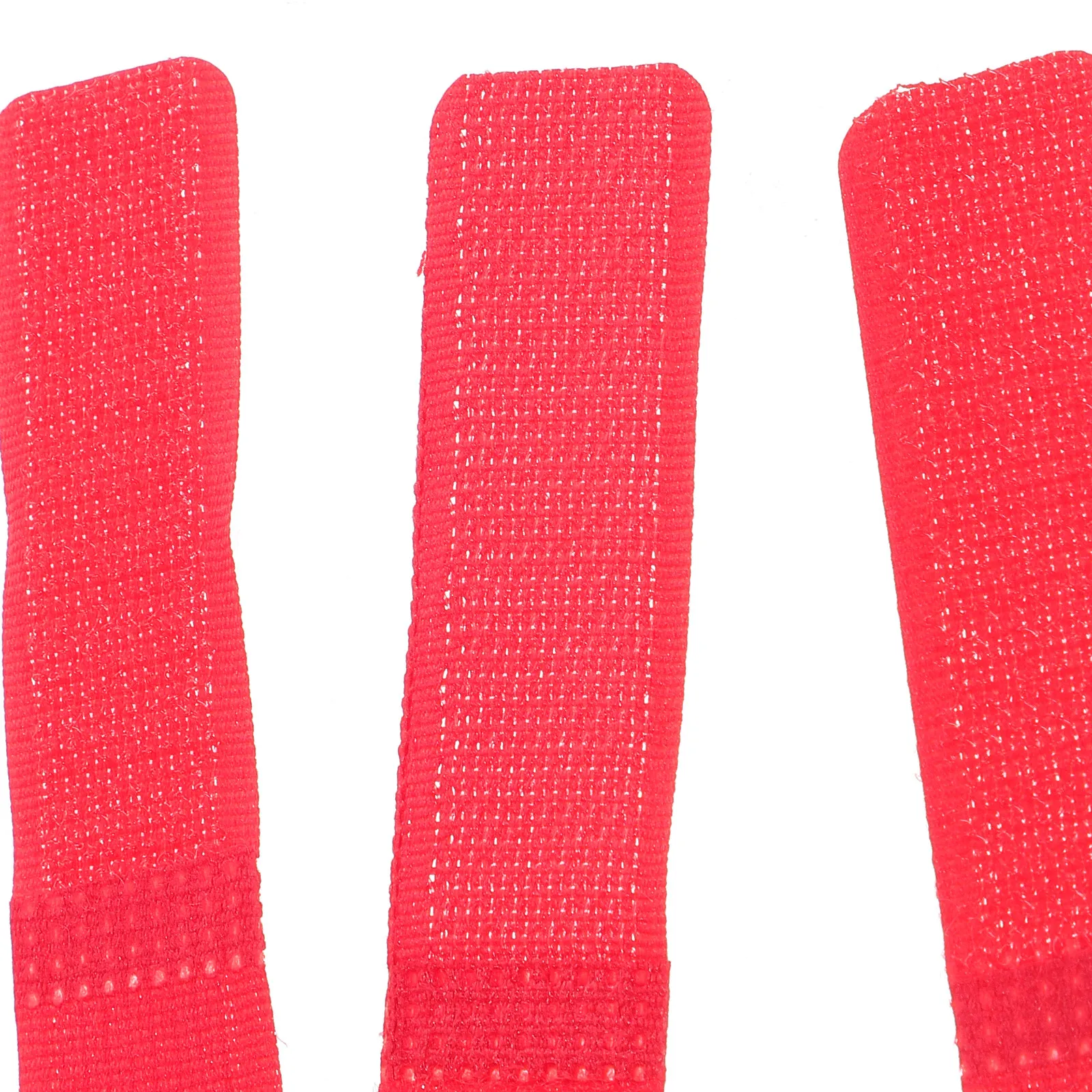 50Pcs Colorful Hook and Loop Cord Organizers Premium Polyester Cable Ties for Pc Laptop Chargers Appliance Wires Desktop Cable view 6