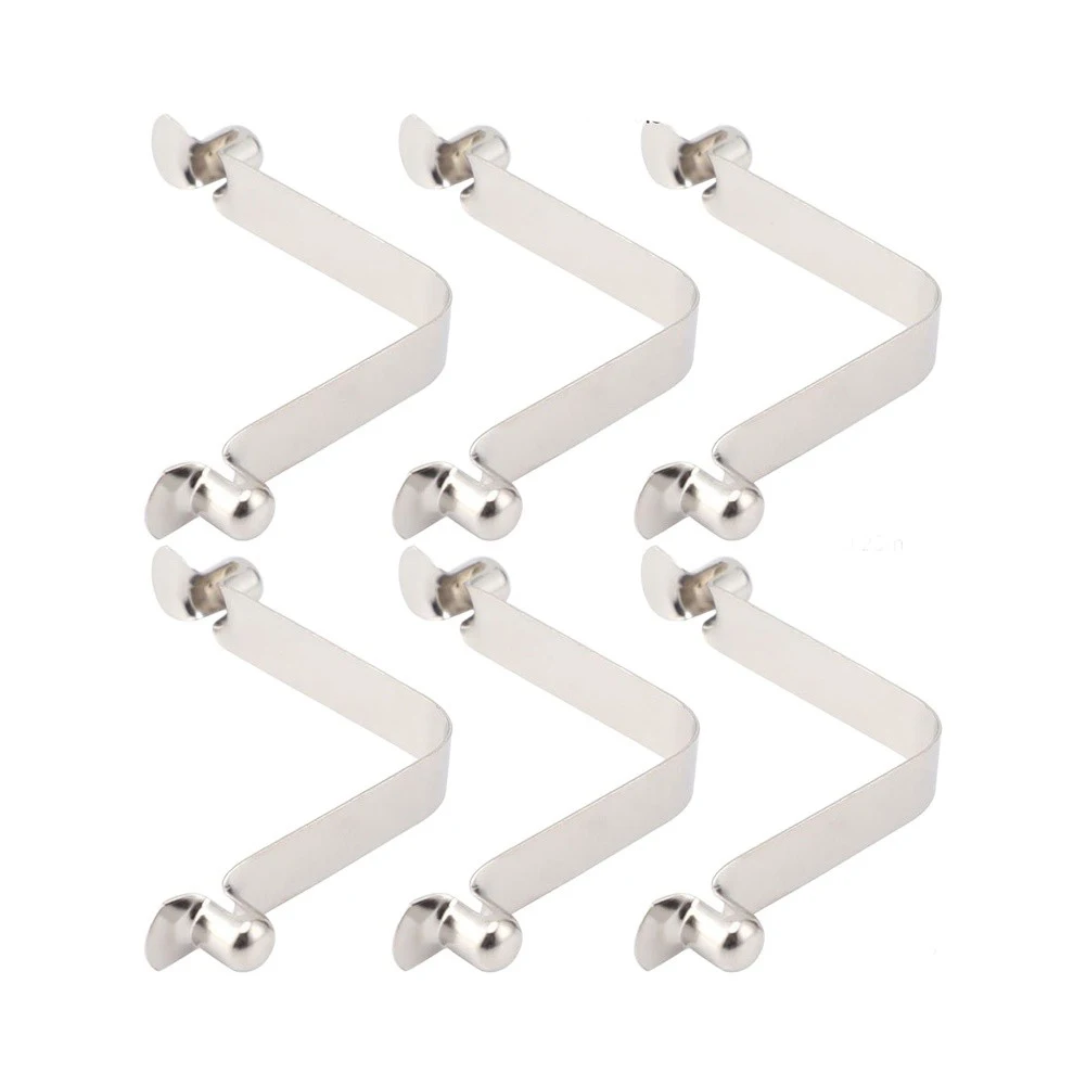 Telescopic Tube Connector Tent Pole Lock High-strength Steel Material Excellent Elasticity For Outdoor Camping