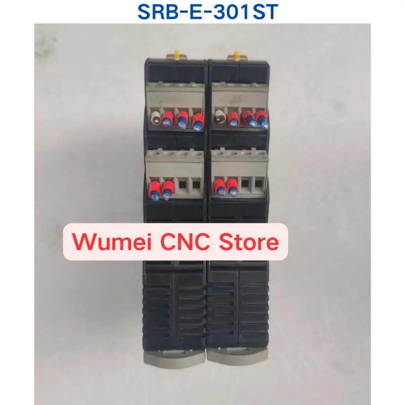 Second-hand test OK safety relay SRB-E-301ST 1 piece If you need other specifications please consult
