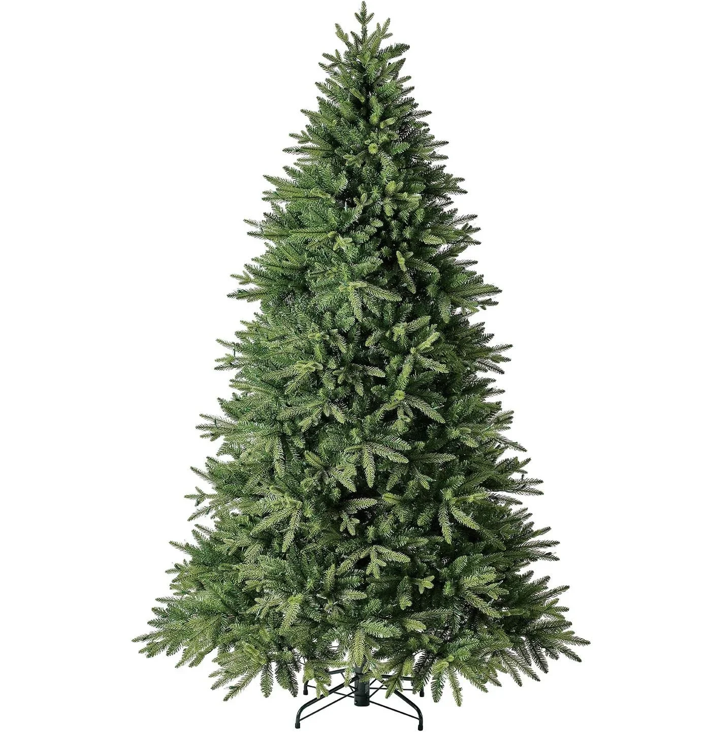 

Green Deluxe Encrypted simulation pe/pvc Hybrid Christmas Tree 1.5m 1.8m to 2.1m automatic tree customization