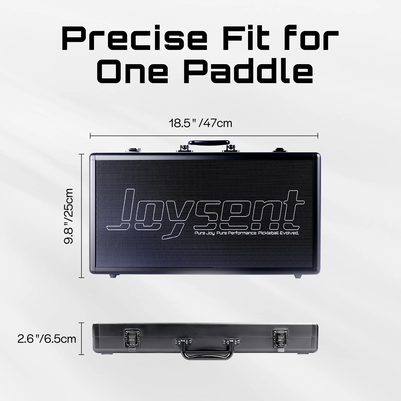 Aluminum Pickleball Paddle Case Protect Your Paddle in Style – Joysent Aluminum Case for Serious Pickleball Players