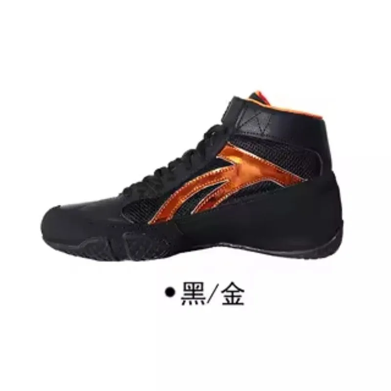 

Classic Brand Men Woman Wrestling Shoe Comfortable Anti Slip Gym Training Shoe Designer Mid-Top Boxing Fighting Boots 38-45