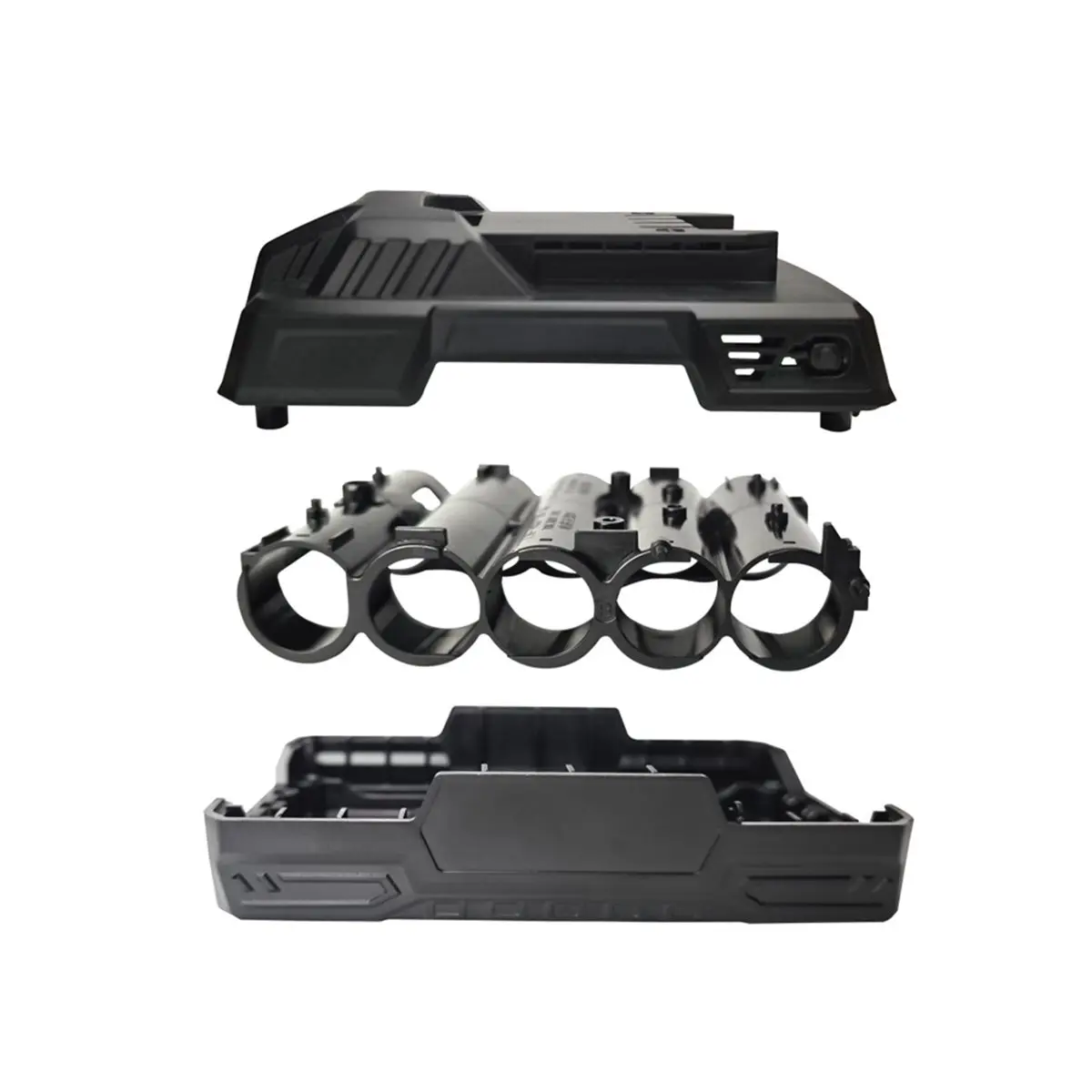 AA80 5Core Battery Storage Box Case for 18650 Power Tools for PCB Charging Board Strips Set