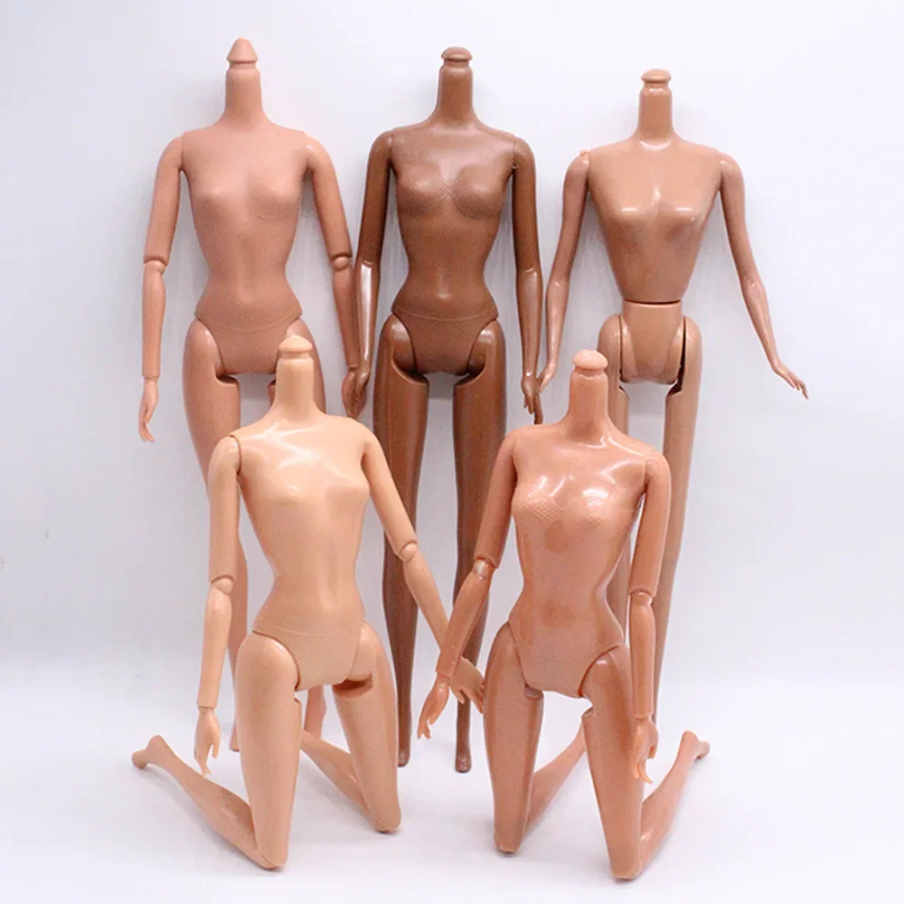 30cm African Doll\'s Body 5/11/13/20 Joints Body Dark Skin Children\'s Pretty Girl Toy