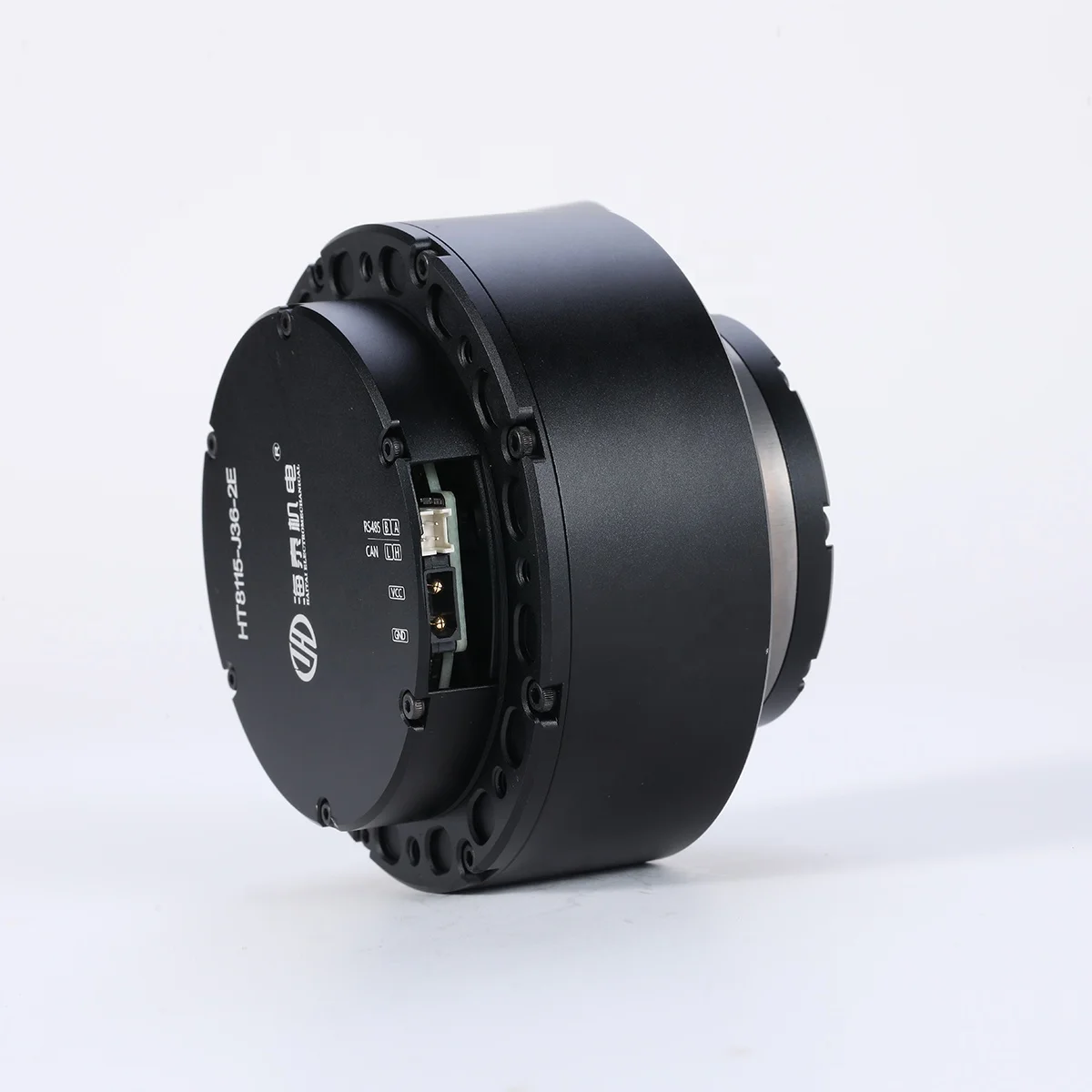 BLDC HT8115-J36-2E High Torque Planetary Gear Motor for Robotic Joint AGV Drive with Dual Encoder FOC Vector Control Automation