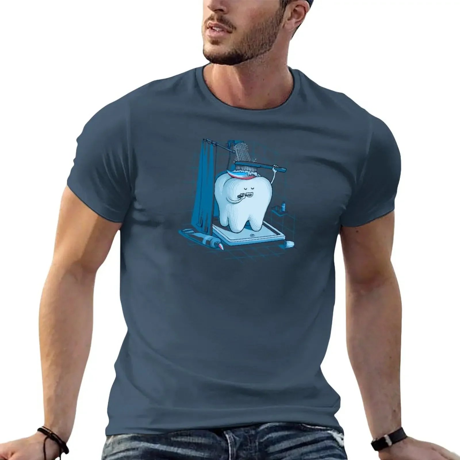 Dental Hygiene T-Shirt boys animal print shirt funnys anime clothes mens graphic t-shirts big and tall