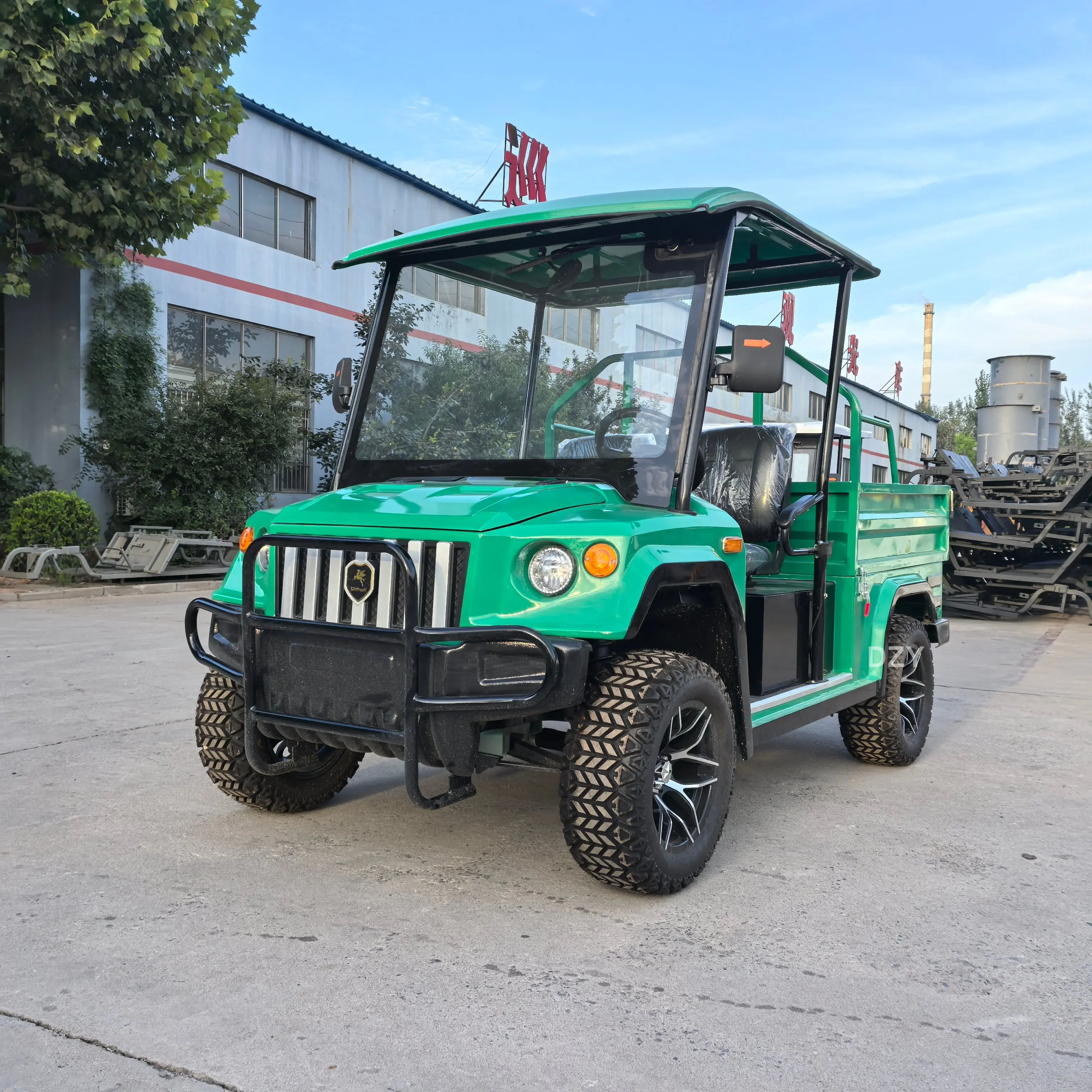 

Factory CE certified electric hunting vehicle, scenic spot patrol vehicle, solar powered electric sightseeing vehicle