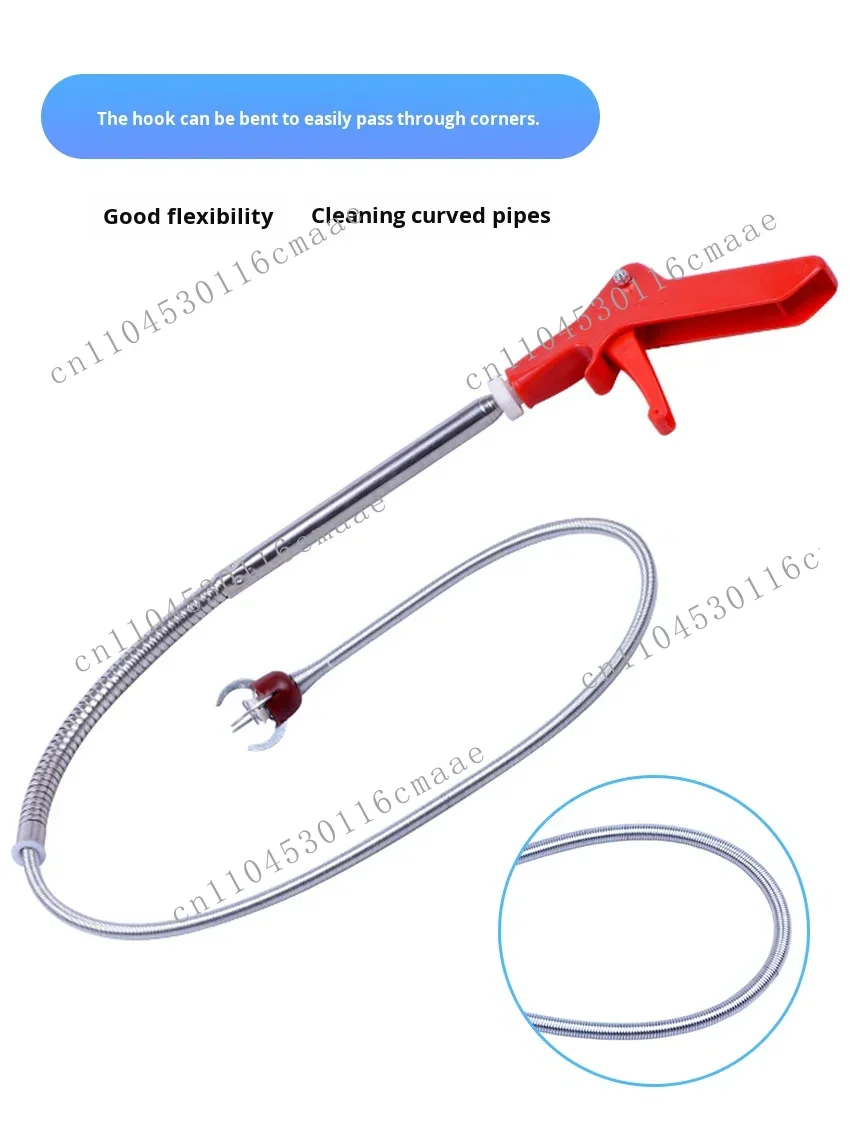 Suitable for toilet drain cleaner pipe unsealer one push floor drain sewer unsealer plastic