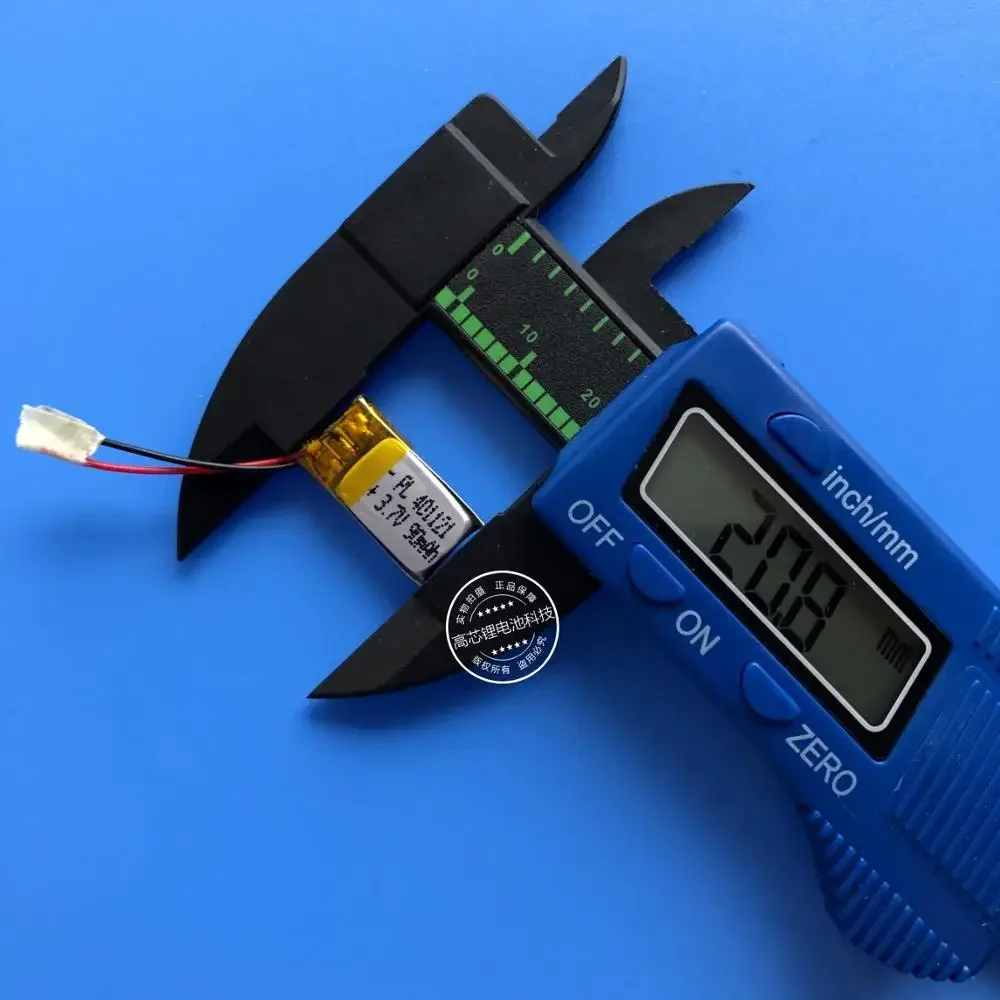 Полимерная литиевая батарея 3,7 В, 401121   Bluetooth-гарнитура емкостью 90 мАч, перезаряжаемый смарт-браслет большой емкости, литий-ионный аккумулятор Cel