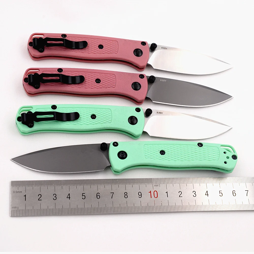 

JUFULE Hard Box Bugout Mini 533 Nylon Fiber Handle Mark S30v Blade Folding Pocket EDC Tool Tactical Camping Hunt Outdoor Knife