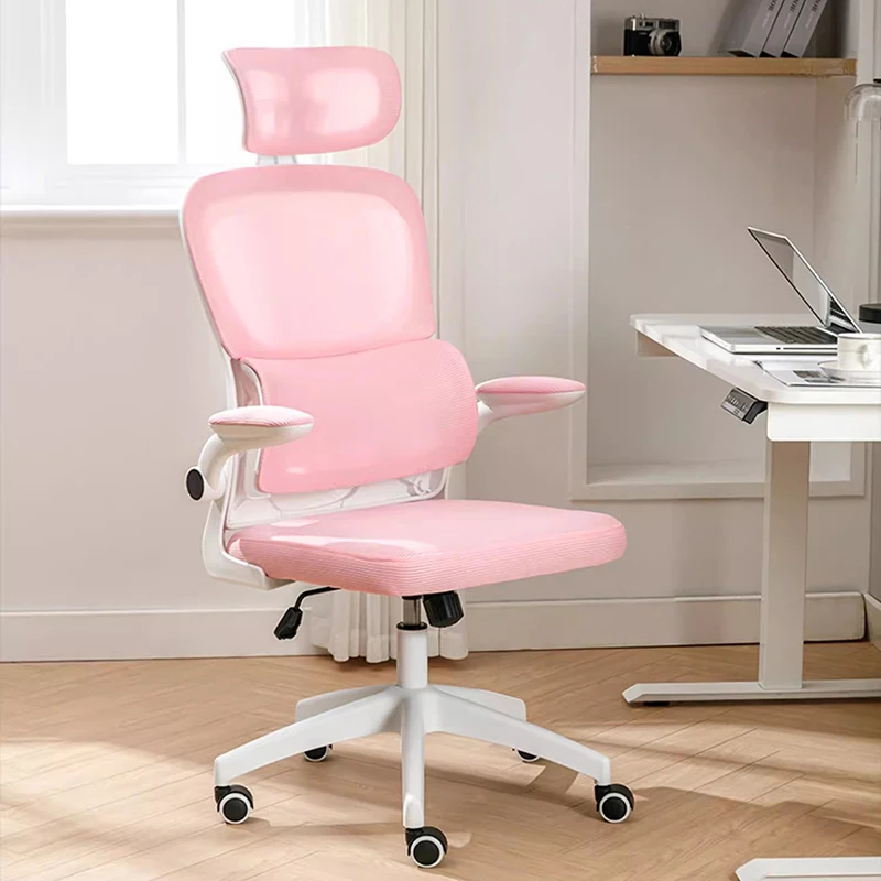 High Back Office Chair Arm Rolling Comfortable Kneeling Designer Chair Gameing Recliner Swivel Silla Ergonomica Room Furniture