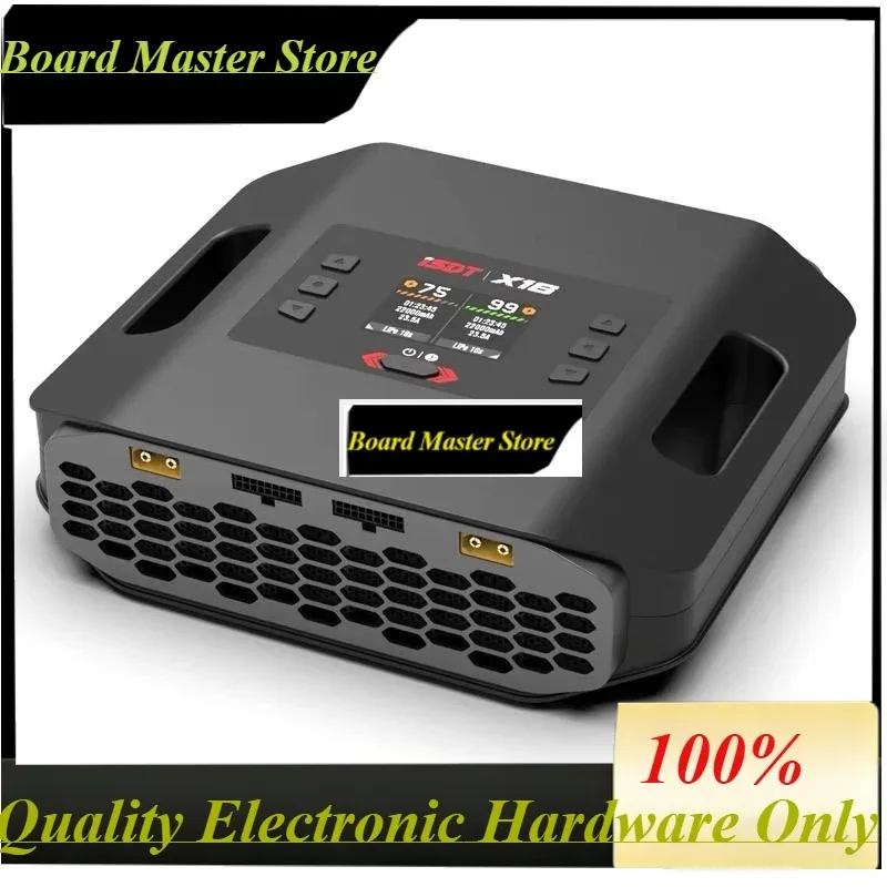 BoMasISDT X16 Intelligent Balance Charger 2-16S Lithium Battery Charger With AC Input 20A Dual Channel