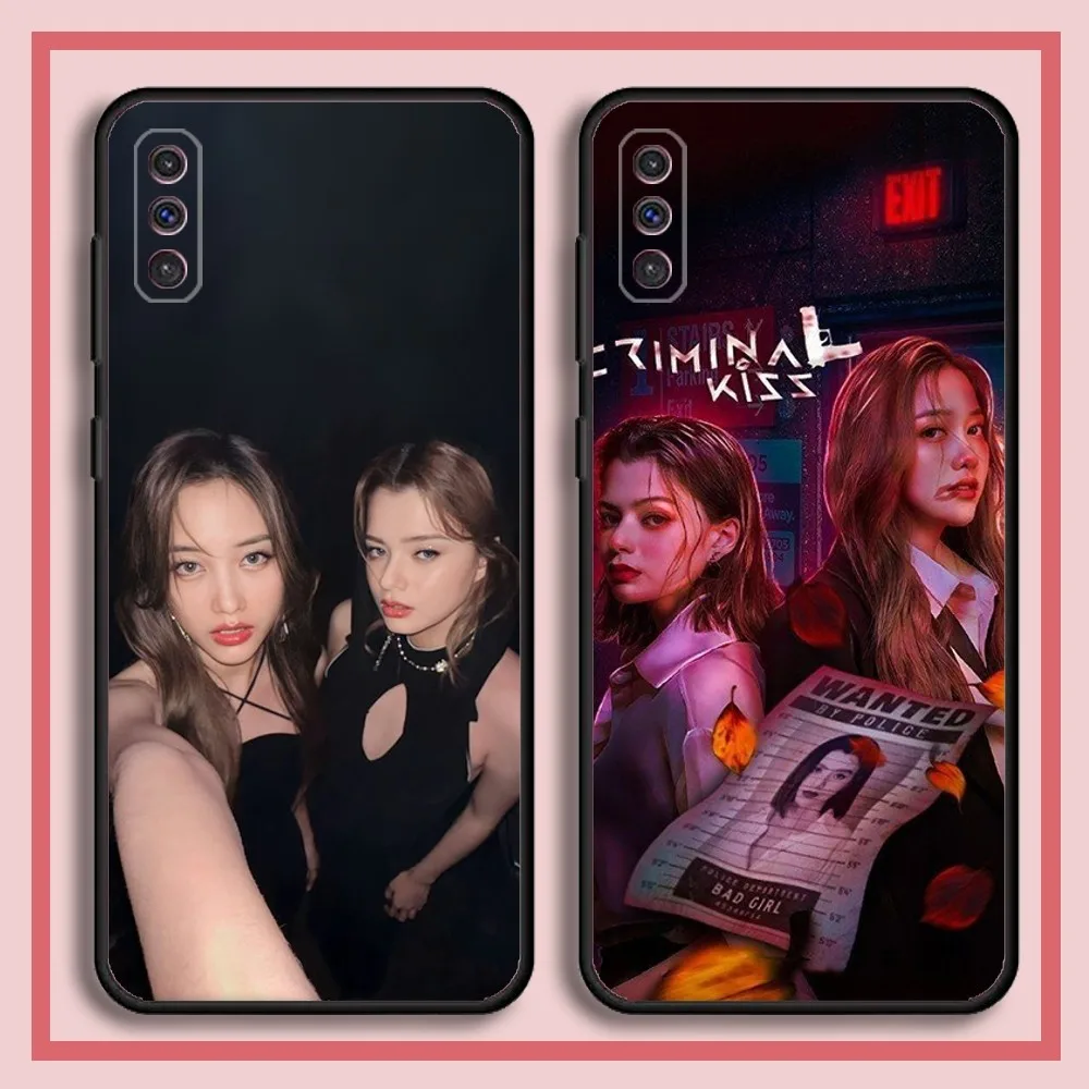 Pink Theory Freen Becky Phone Case For Samsung S23,23,22,30,21,10,9,Note20 Ultra,Lite,Ultra,5G,Plus,FE,Black Soft Case