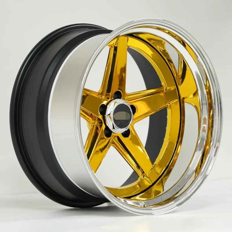 

Forged aluminum rings and wheels for electric vehicle modification