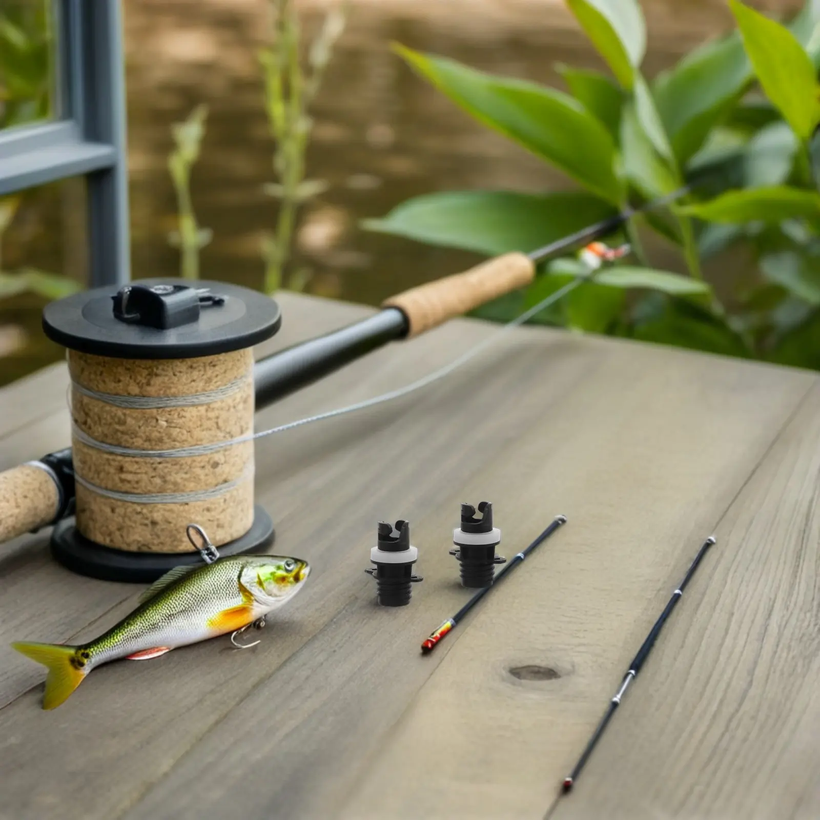 5 adaptateurs de pompe gonflable, convertisseur de valve d'air, connecteur étanche pour kayak, planche de paddle, bateau, accessoire d'extérieur.