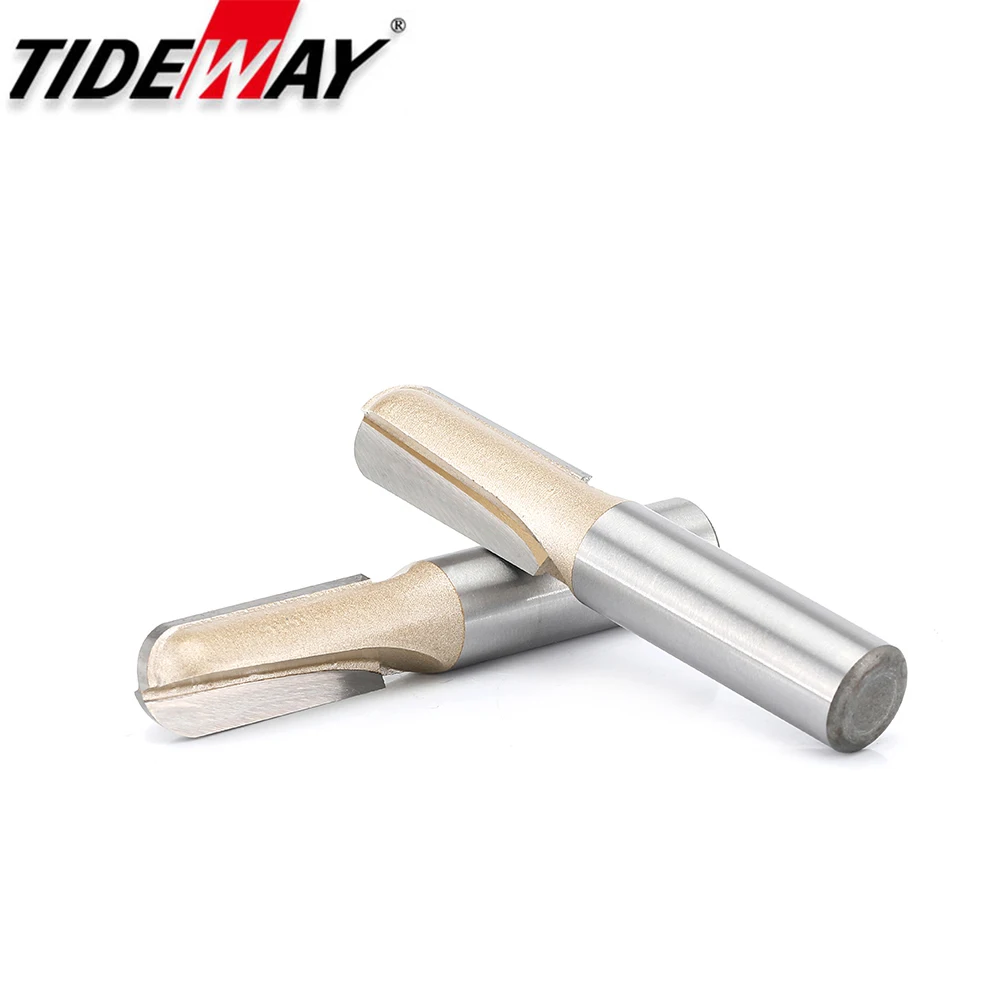 Imagem -03 - Tideway Aprofundar Carpintaria Round Cove Bit Carboneto de Tungstênio Polegada Shank Routerbits de Grau Profissional para Madeira