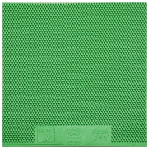 Imagen 2 del producto Original YINHE 955 verde azul Pips-Largo Galaxy tenis de mesa hoja superior de goma buey Original YINHE Ping Pong sin esponja de goma