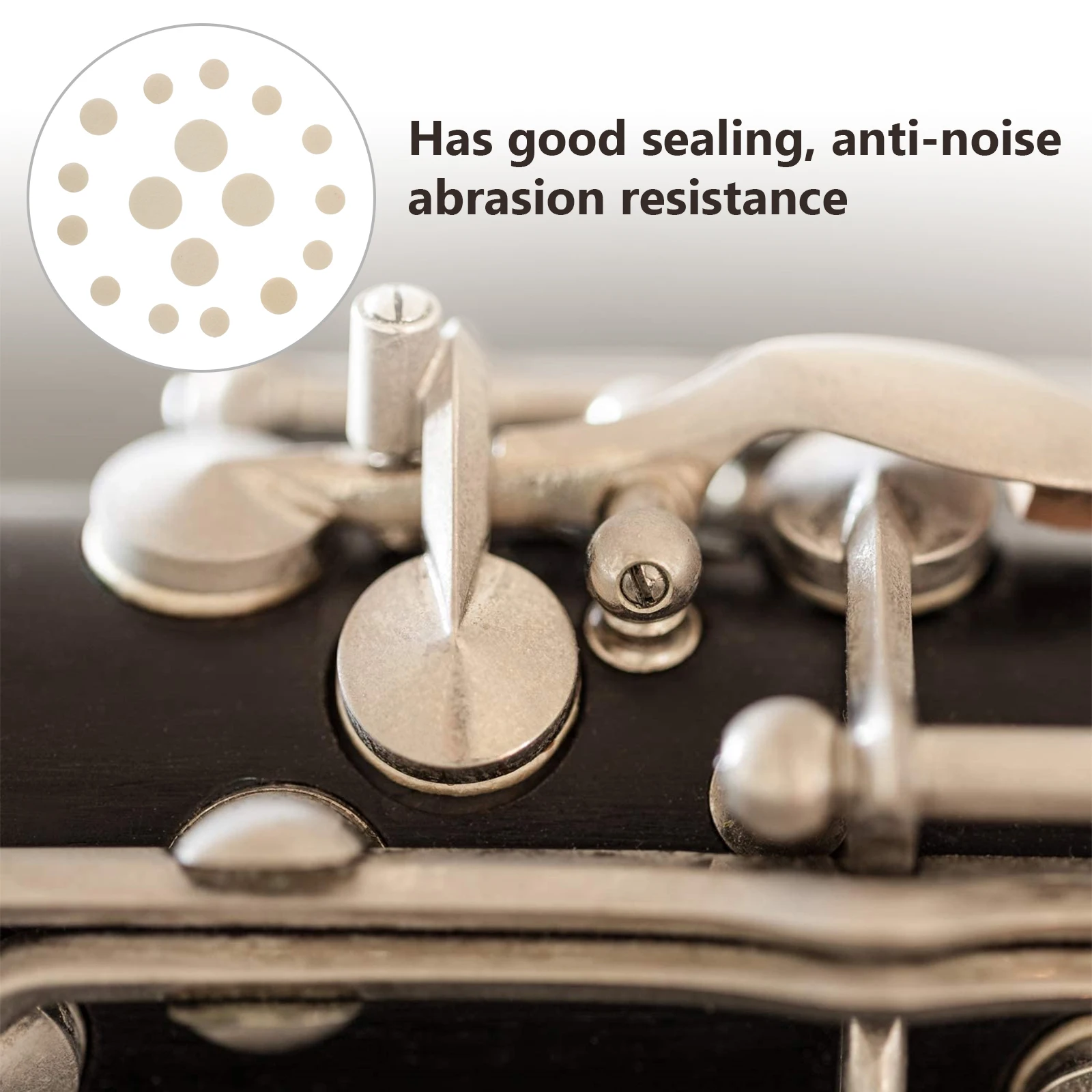 

Clarinet Sound Hole Cushion B Replacement Corks Instrument Pad Accessories Kit Suite