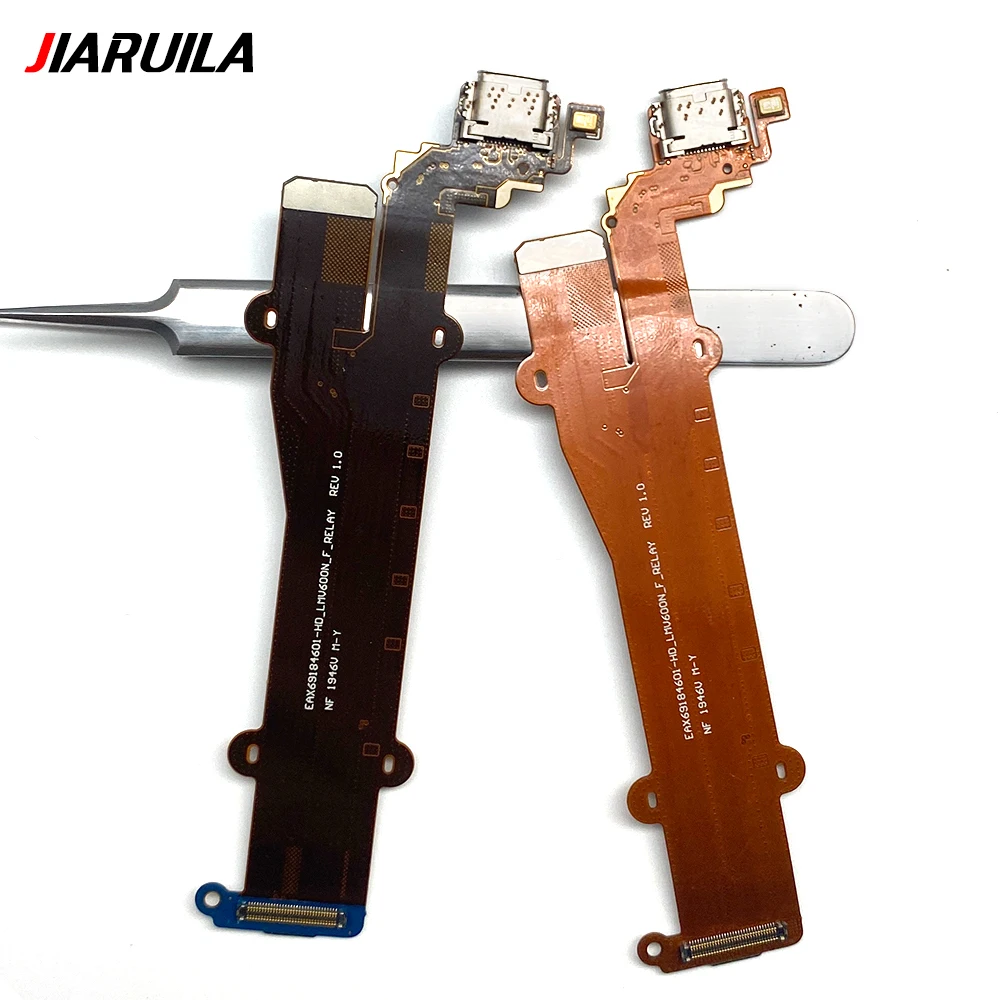 

Плата зарядного устройства, разъем USB-порта, гибкий кабель для LG V60 5G V600 V600TM V600AM, замена зарядной док-станции