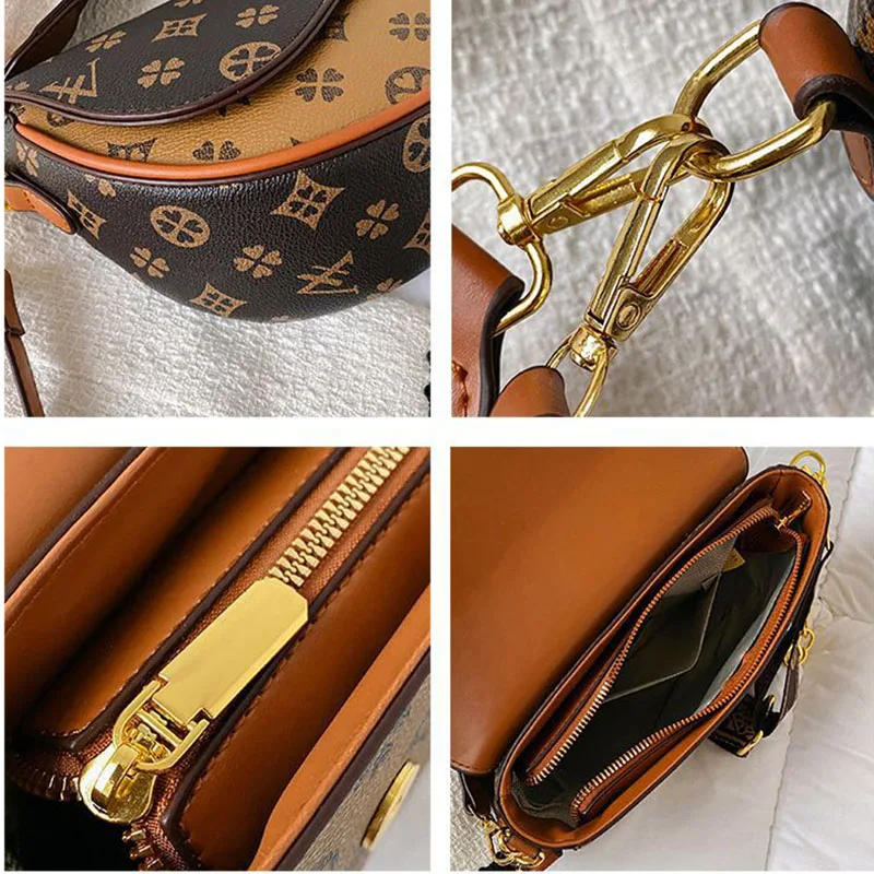 New Women Handbags Bag for 2024 women Female luxury designer shoulder bags Large capacity fashion casual shoulder crossbody bag