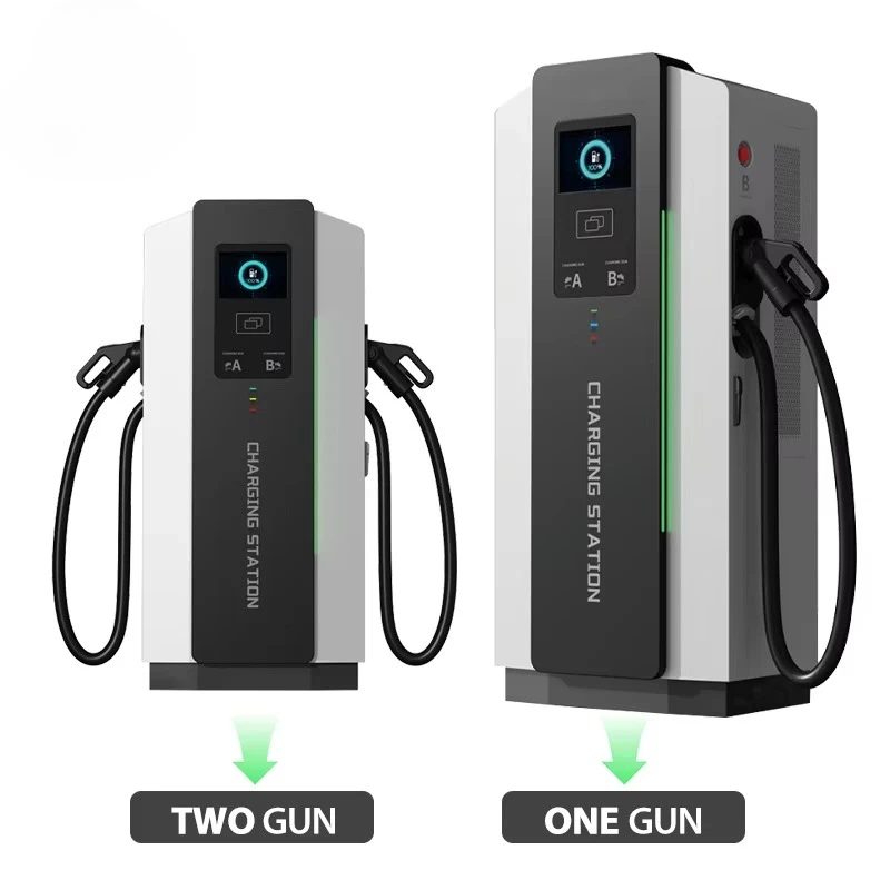 

Commercial Advertising Display EV DC Charger Floor Mount IP55 Waterproof Ev Dc Fast Charging Stations 30kw To 360kw