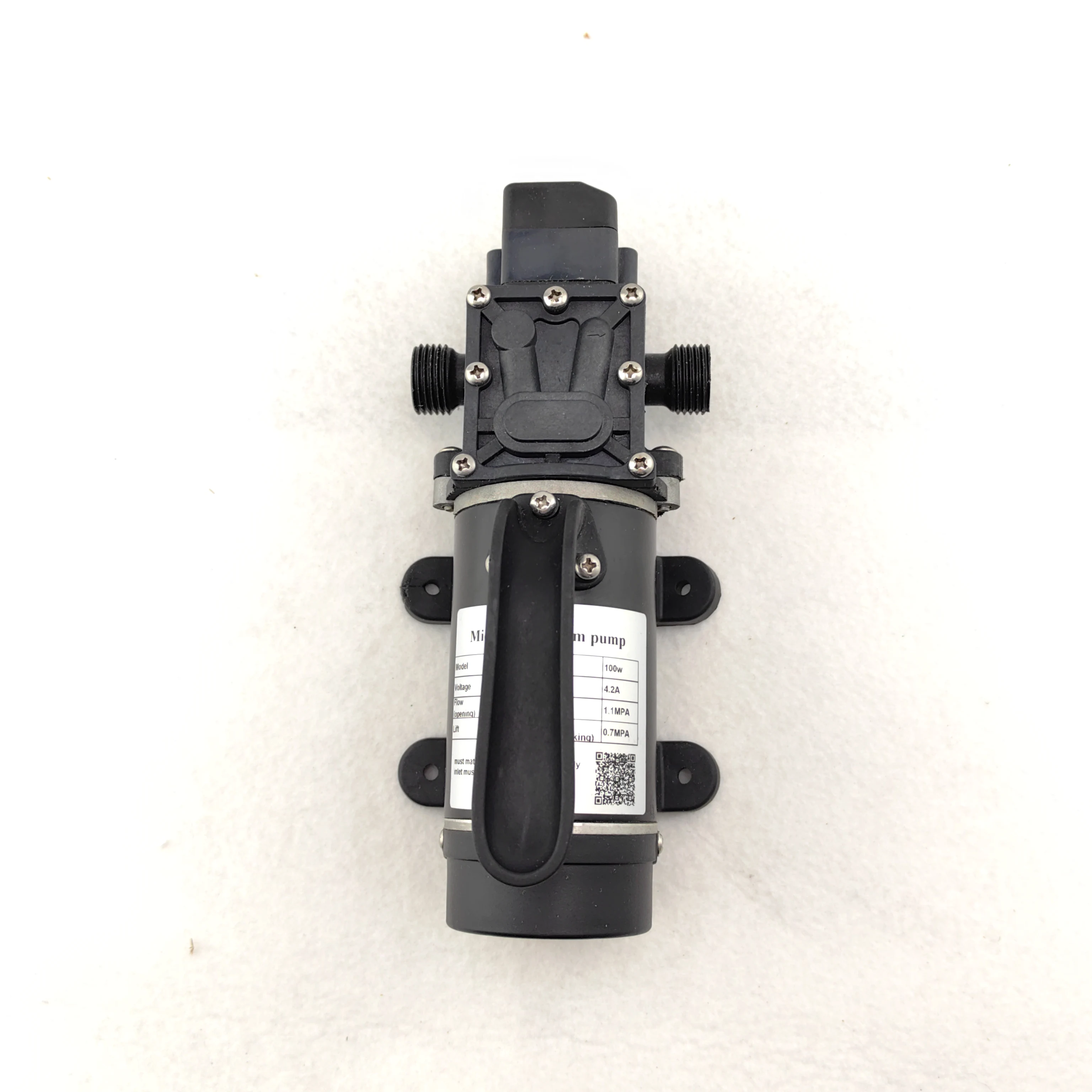 water pump automatic pressure switch electric high pressure mini dc self priming water pump 100w 8L/min 12v 24V diaphragm pump