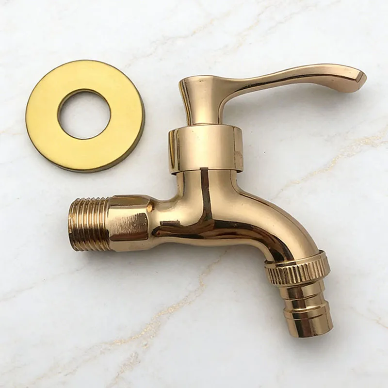 

.Antique Brass Dragon Carved Tap Faucet Garden Bibcock Washing Machine Faucet Luxury Outdoor Faucet Single Cold Tap..