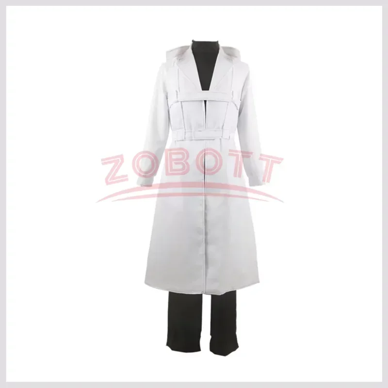 EE01 Anime Tokyo Ghoul: Re Arima Kisho Cosplay disfraz blanco gabardina larga uniforme conjunto completo hombre Halloween carnaval SuitIo0!
