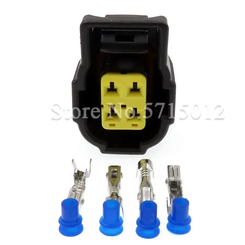 4 Hole Female Electircal Automotive Connector For Auto Wiring Harness Socket DJ70416YB-1.8-21